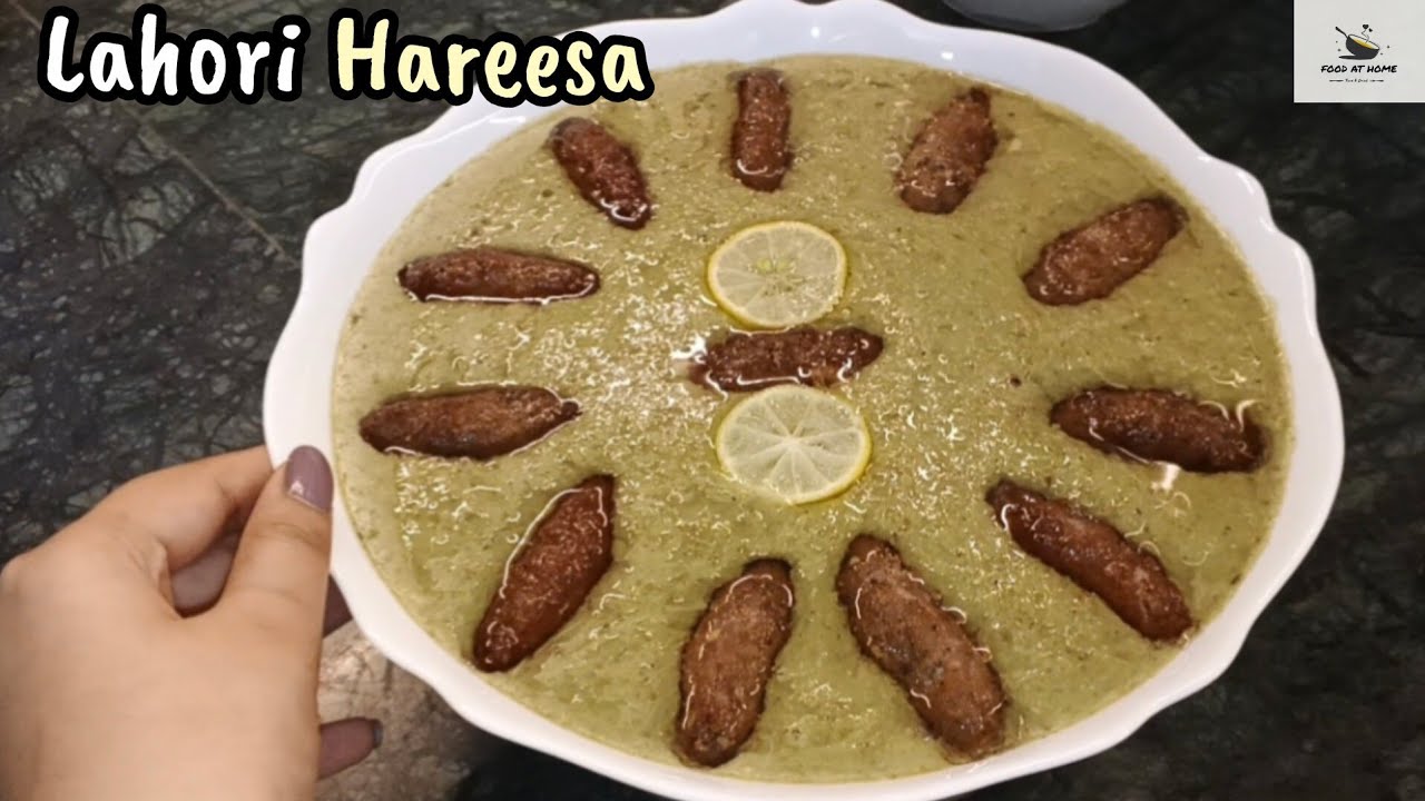 Winter Special Lahori Hareesa Recipe by Food at Home 