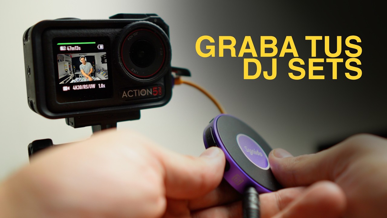 Cómo grabar tus DJ sets con audio limpio (directo a cámara) | Synido Live Dock