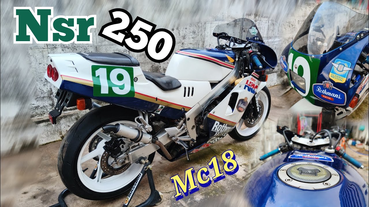 Nsr250 Mc18 ครบโอน ภาษีเต็ม อย่างกับรถแข่ง #รถนางฟ้า