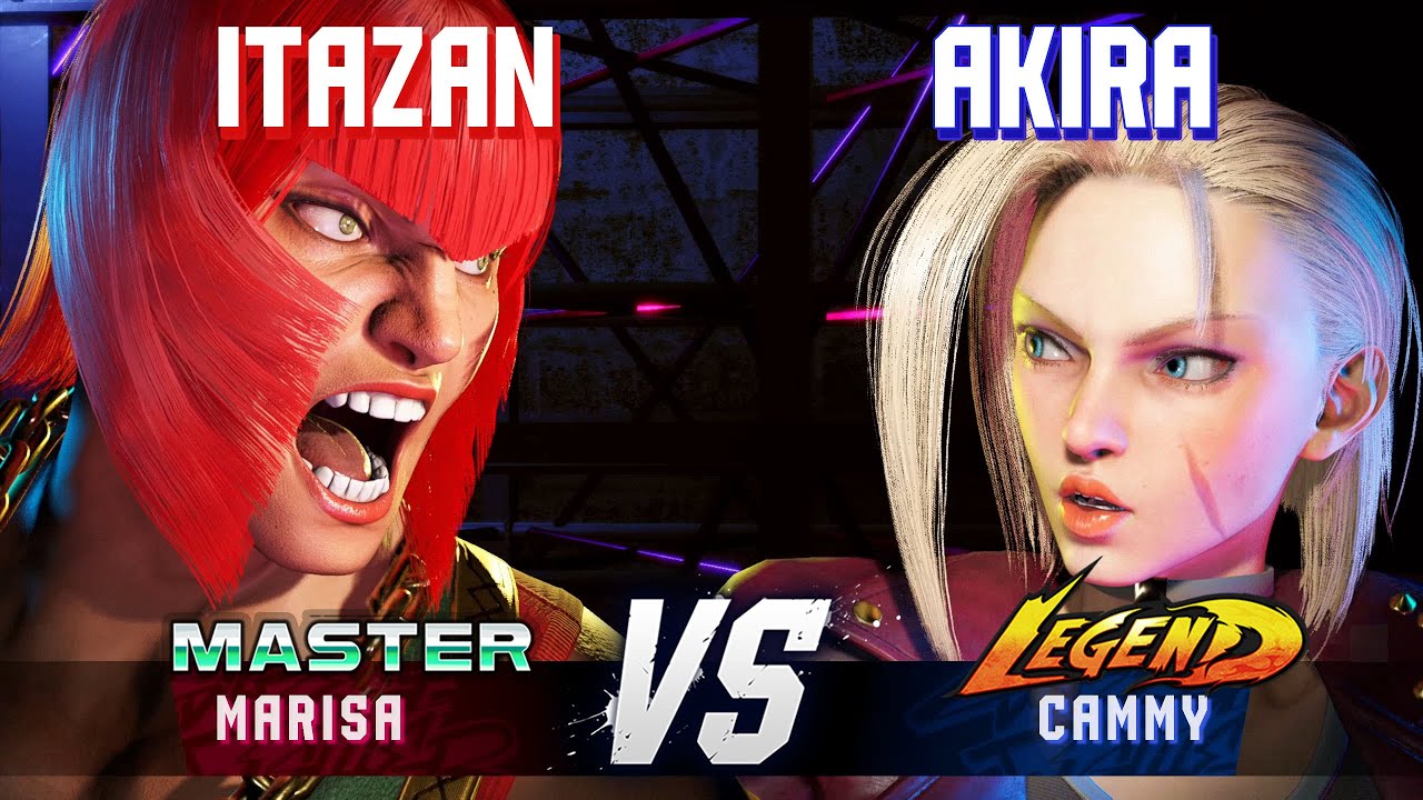 SF6 ▰ ITAZAN (Marisa) vs AKIRA (Cammy) ▰ High Level Gameplay