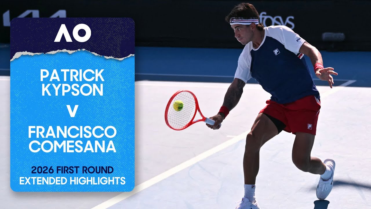 Patrick Kypson v Francisco Comesana Extended Highlights | Australian Open 2026 First Round