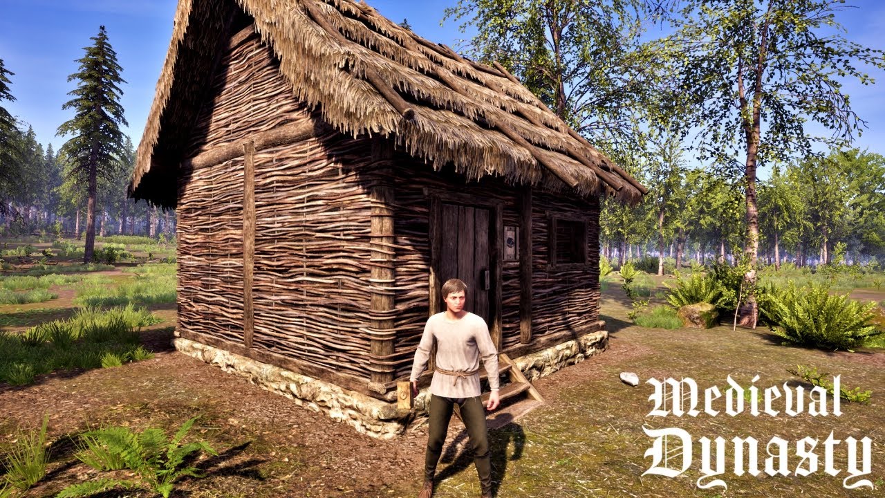Medieval Dynasty PL #02 - Mój pierwszy dom