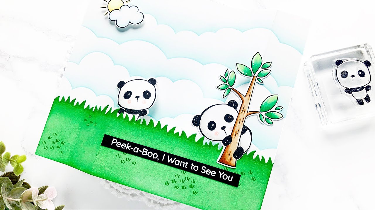 Creating a Panda Pals Wiper Card