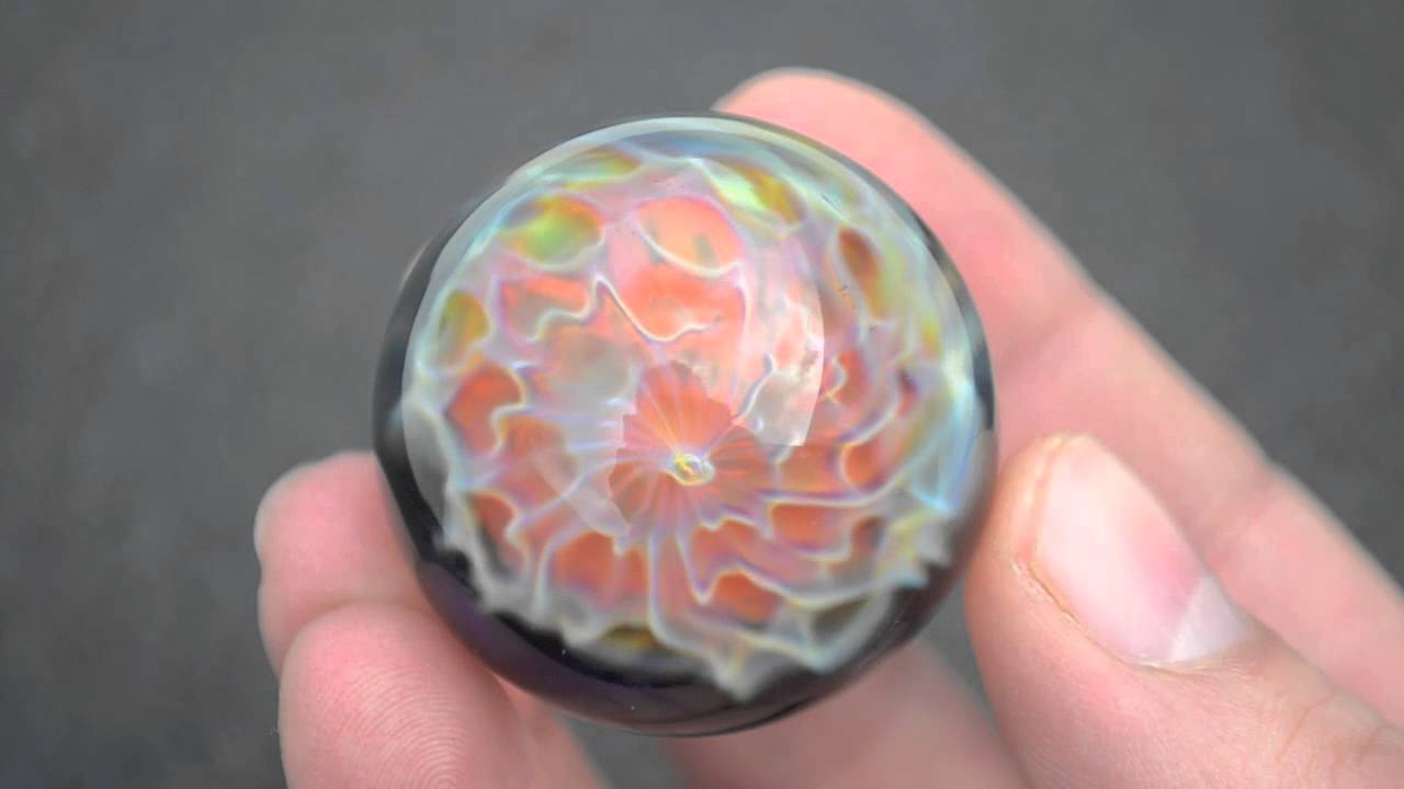 SASHA HESS - Honeycomb Marble w Sparkle Dotstack Backing - #3