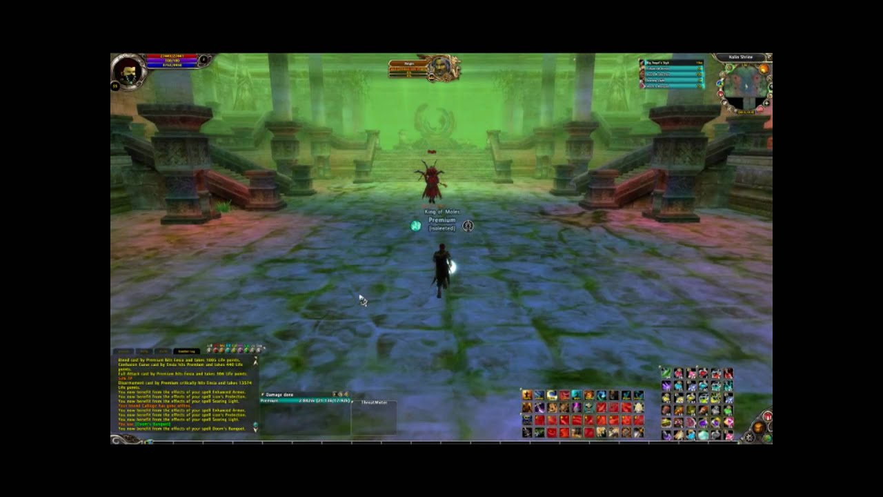 Runes of Magic - Kalin Shrine All Bosses Solo - R/K