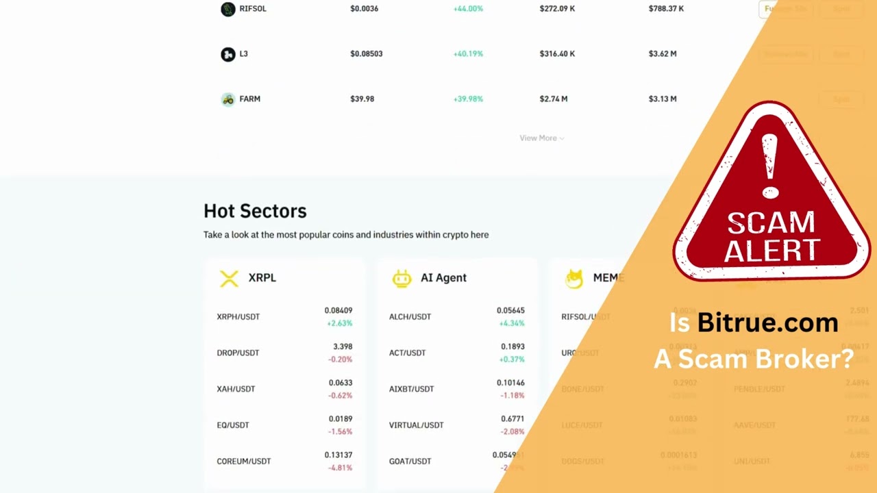 🚨 Bitrue.com review - SCAM Exposed! Warning: Don&rsquo;t Lose Your Money!