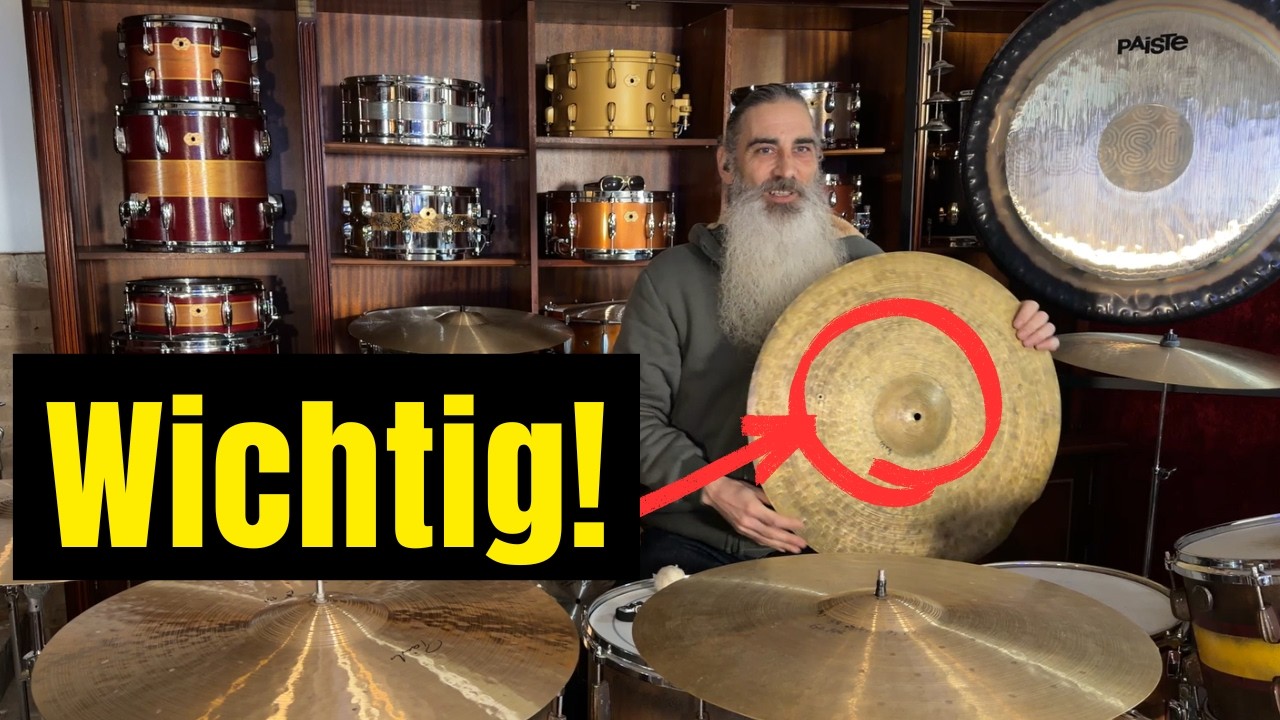 Diese Becken-Fehler ruinieren deinen DRUM-Sound (Interview Udo Maßhoff)