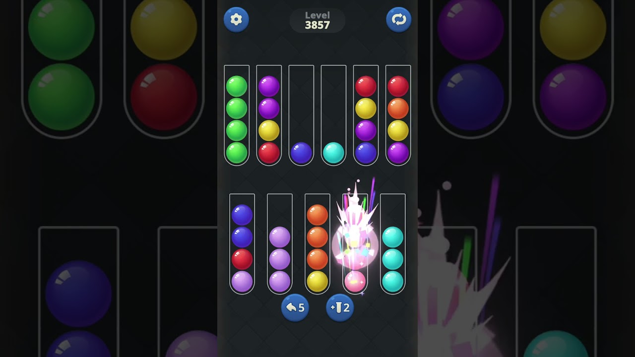 Ball Sort by Infinite Joy: Levels 3856, 3857, 3858
