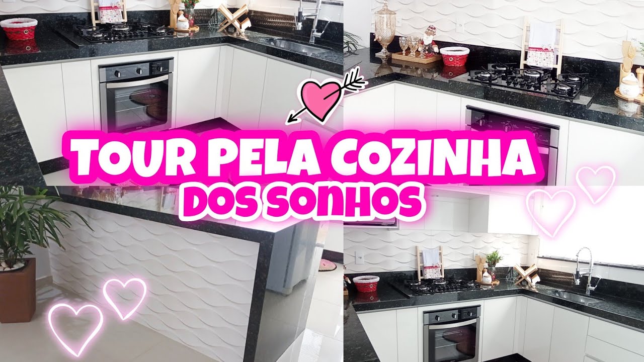 TOUR PELA MINHA COZINHA PLANEJADA 🥰