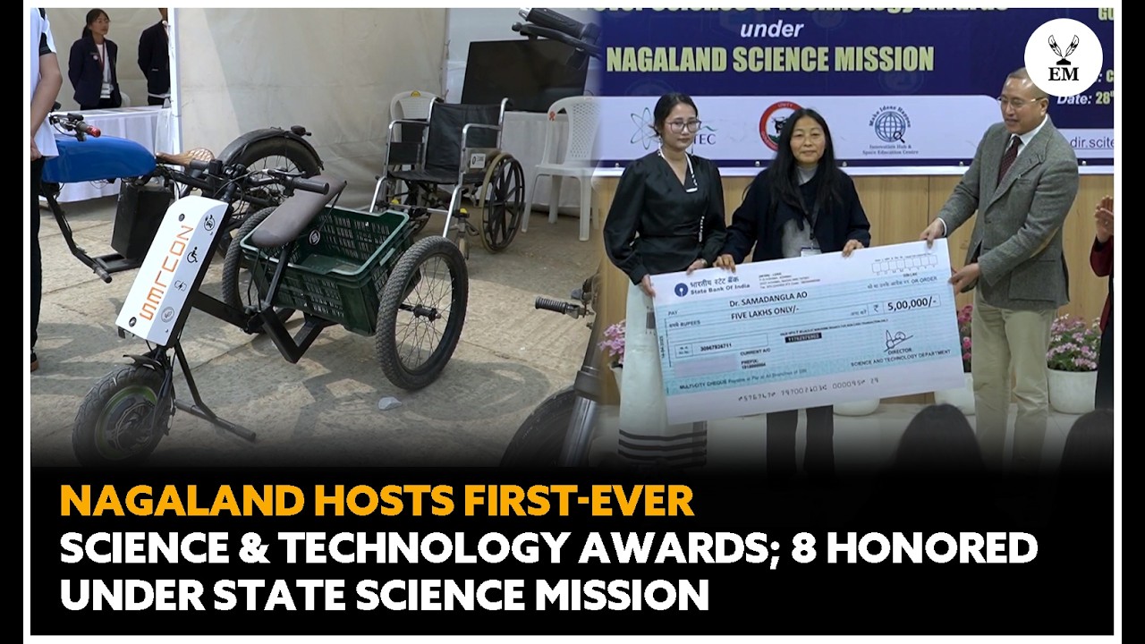 Nagaland Hosts First-Ever Science & Technology Awards; 8 Honored Under State Science Mission