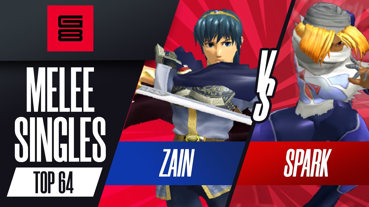 Zain vs Spark - Top 64 Melee Singles - G8 | Marth vs Sheik