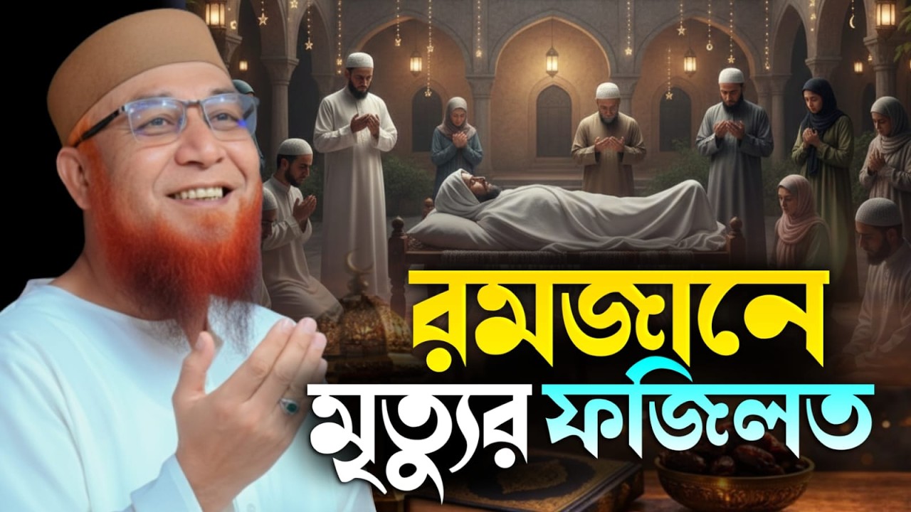 রমজানে মৃত্যুর ফজিলত | মুফতি নজরুল ইসলাম কাসেমী রমজানের ওয়াজ ২০২৬
