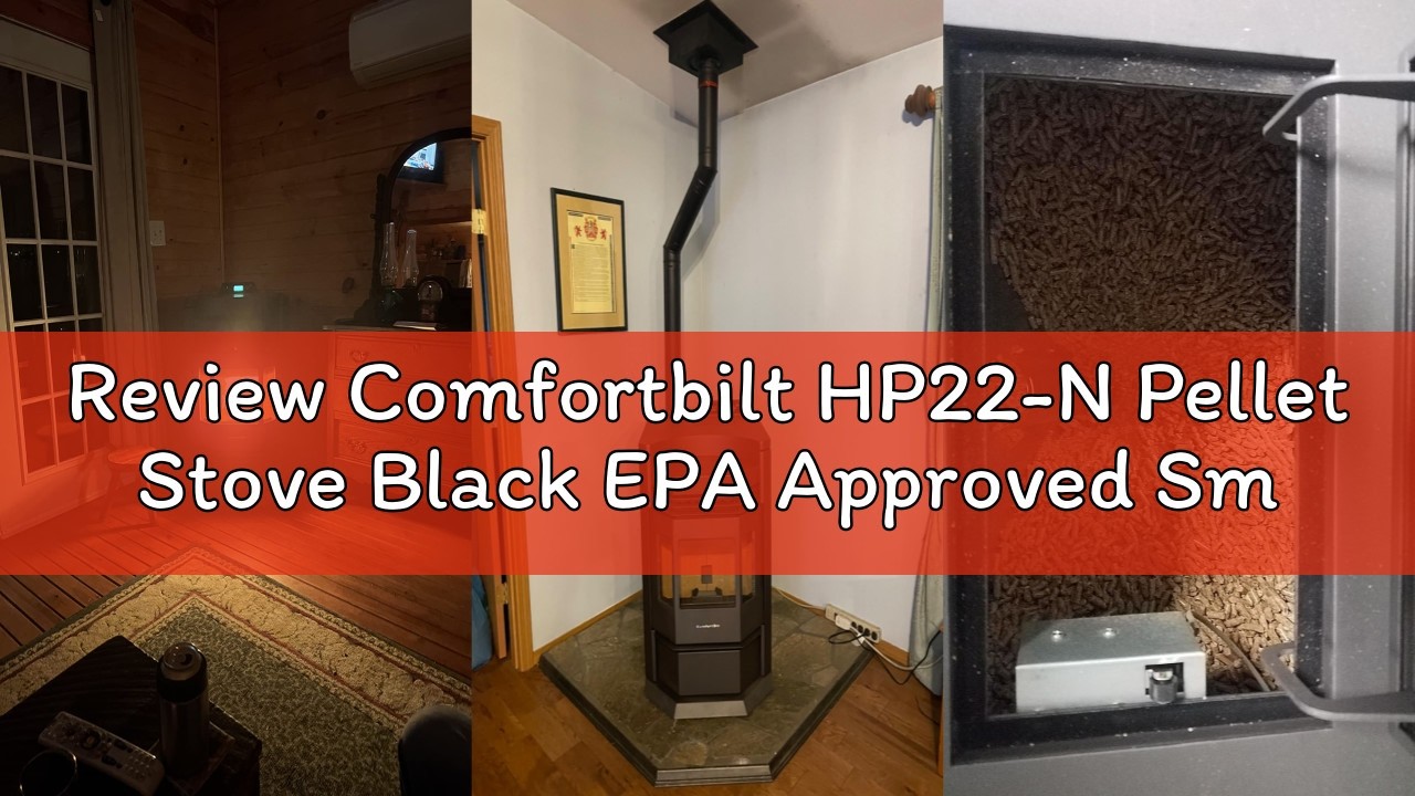 Review Comfortbilt HP22-N Pellet Stove Black EPA Approved Smart Controller 80 Lb. Hopper