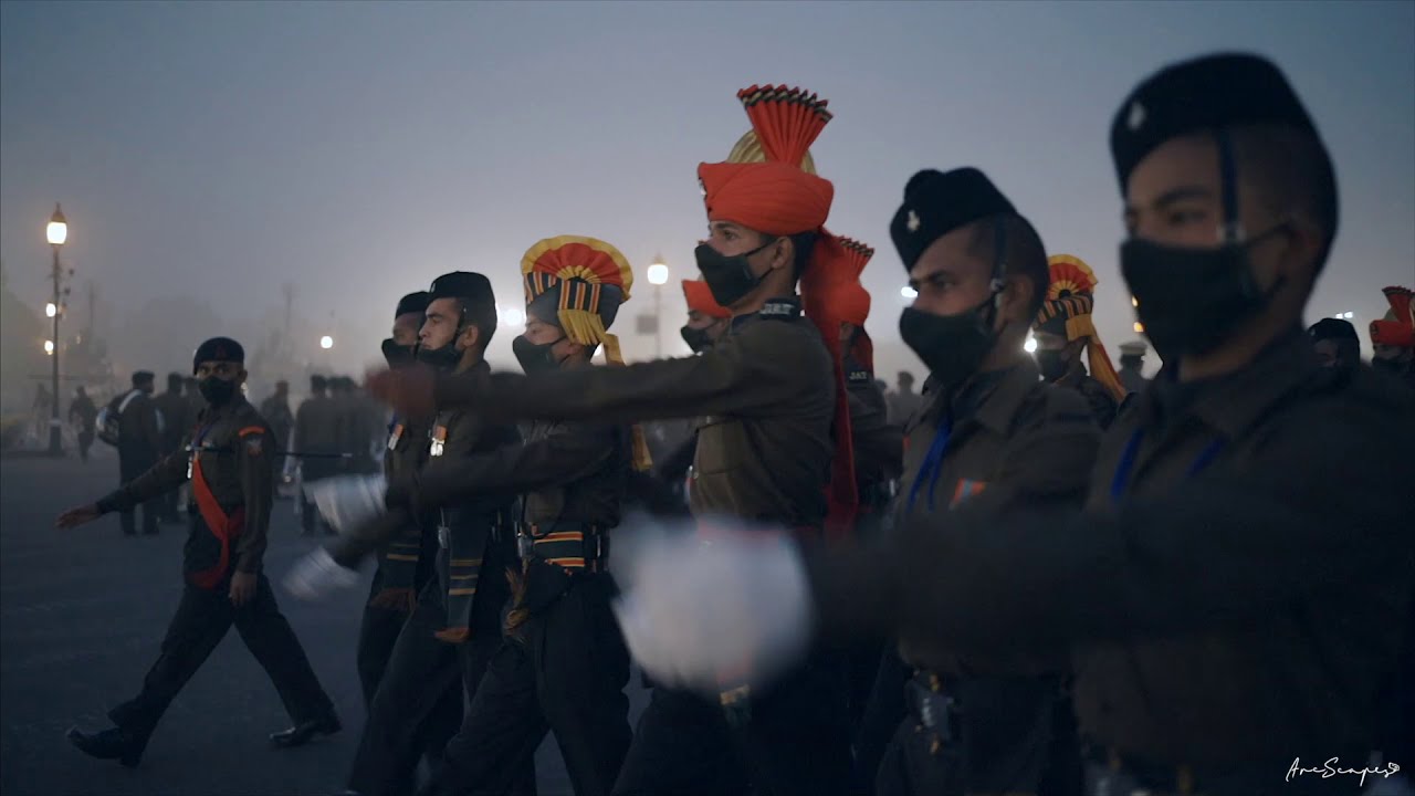 Republic Day Parade rehearsals