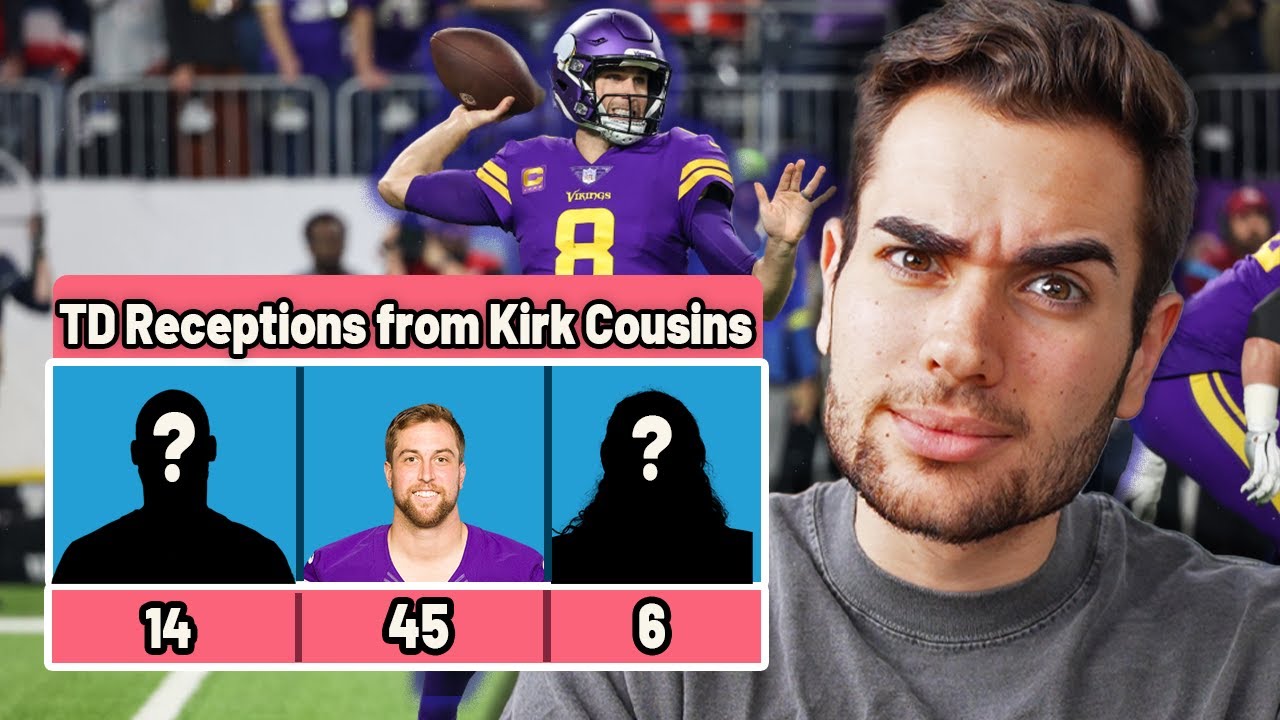 Naming every player Kirk Cousins has thrown a Touchdown to