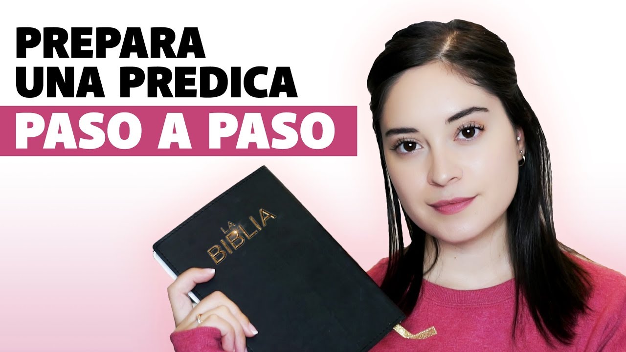 ¡Prepara una PREDICA! fácil + rápido