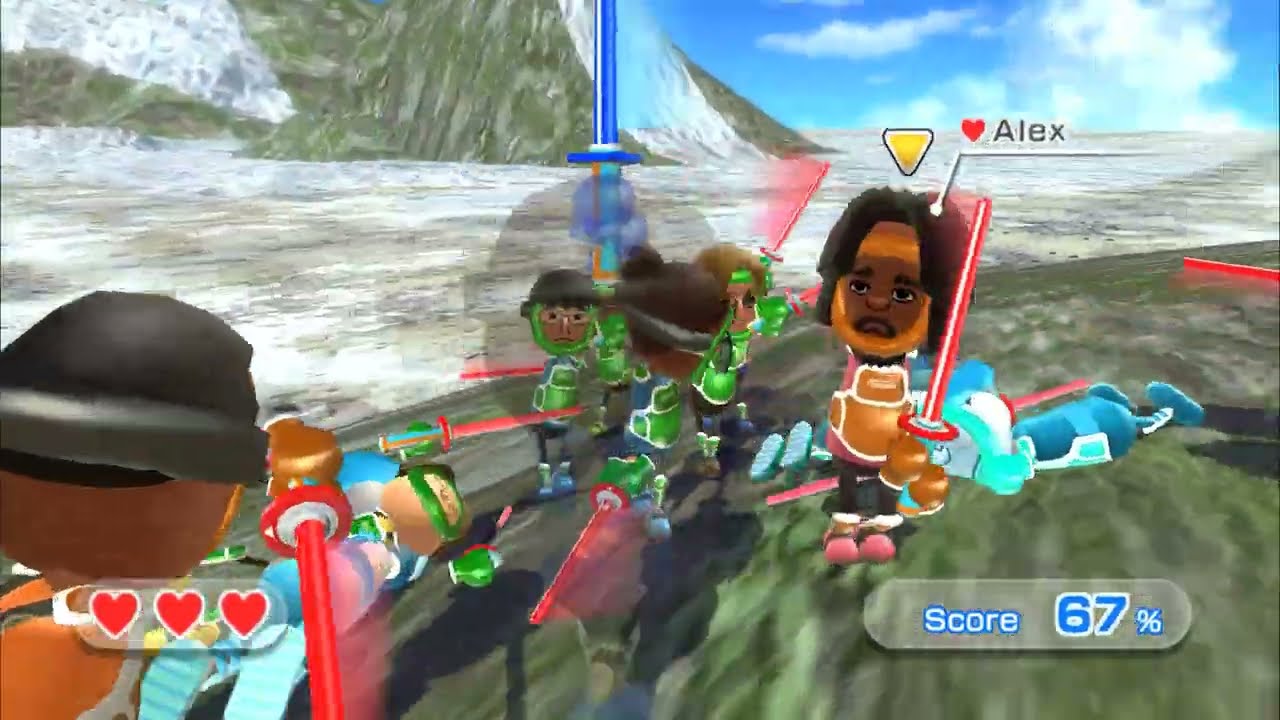 Custom Showdown Maps In Wii Sports Resort Storm Island - Part 4
