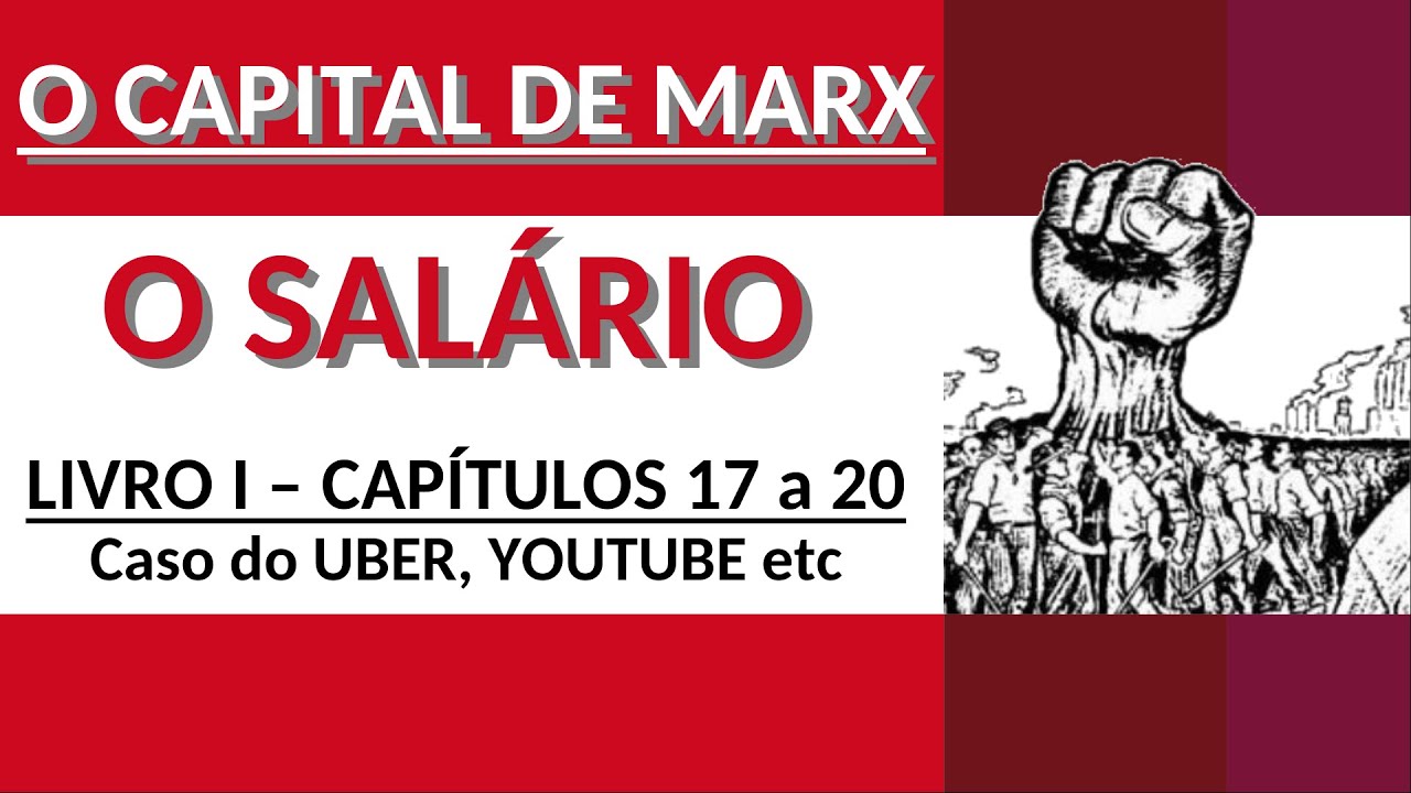 O SALÁRIO |  O CAPITAL DE MARX: Livro I Caps. 17-20  VID #12