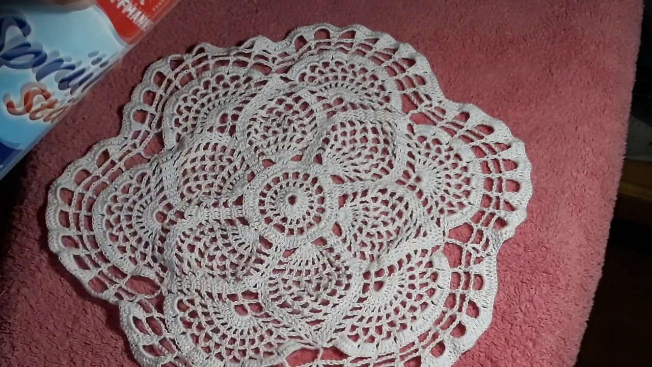 How To Starch Your Doily