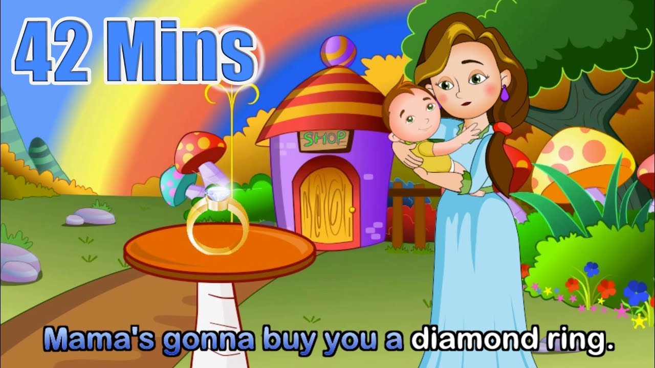Hush little baby Lullaby | + Kids Songs | + Nursery Rhymes by EFlashApps