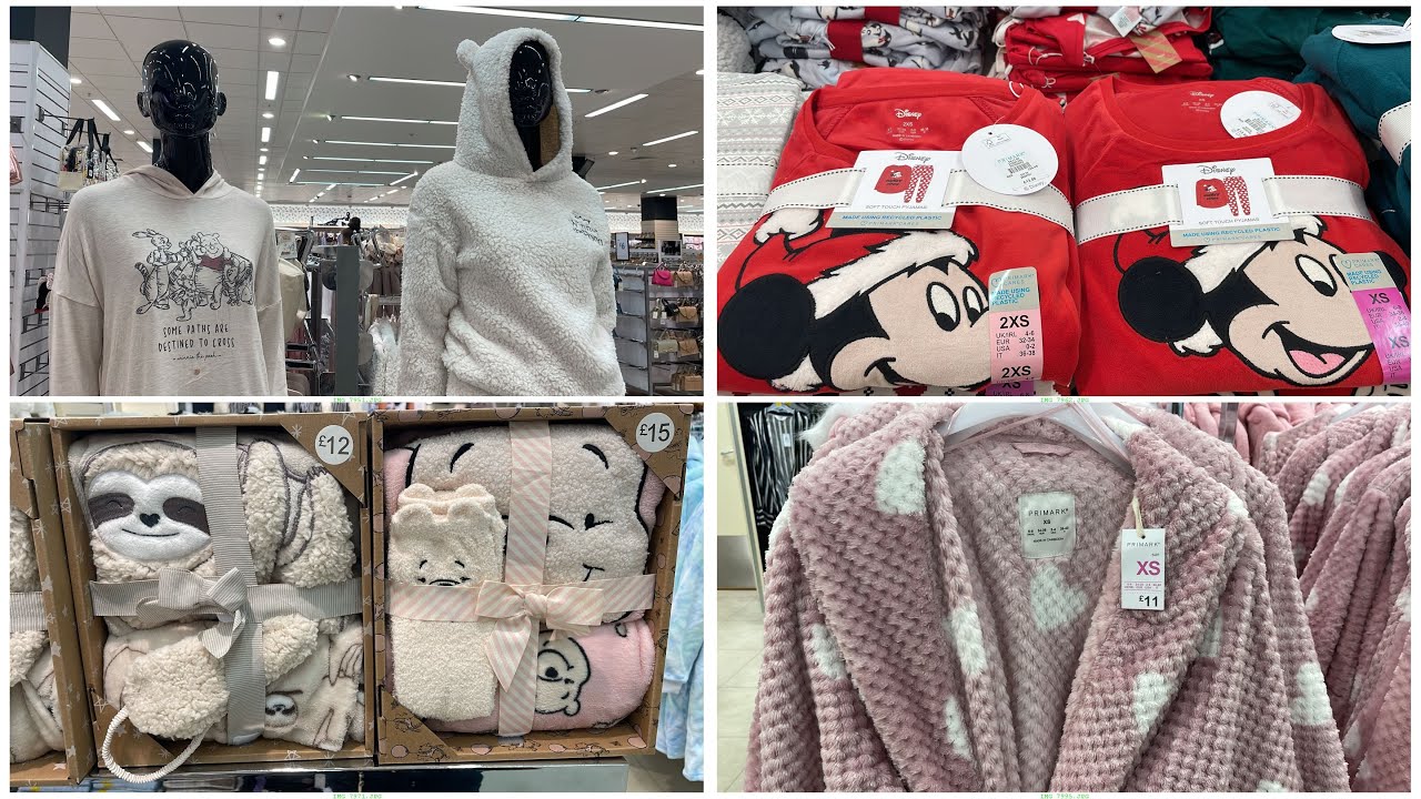 PRIMARK WINTER PYJAMAS & ROBES New Collection