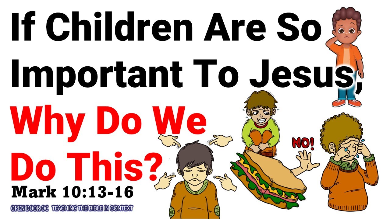 What Jesus Said About Kids