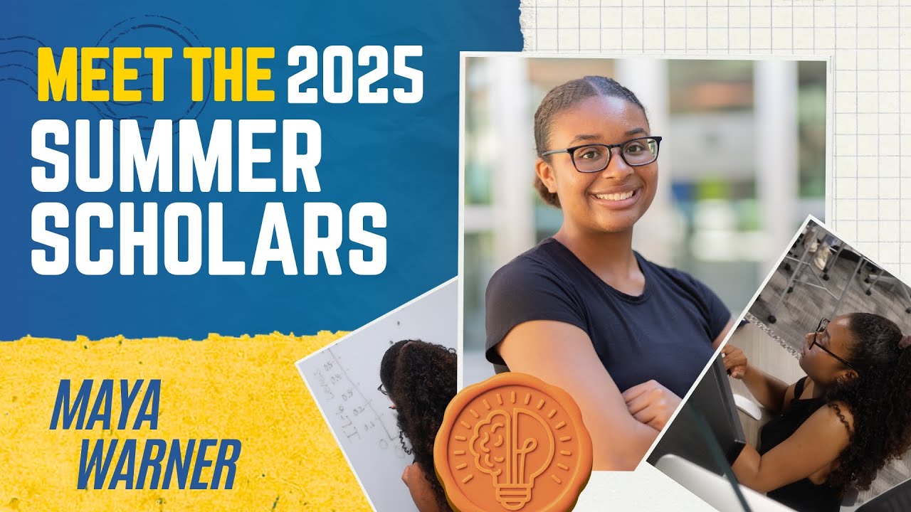 Irvine Summer Institute in Neuroscience Scholar Spotlight - Maya Warner