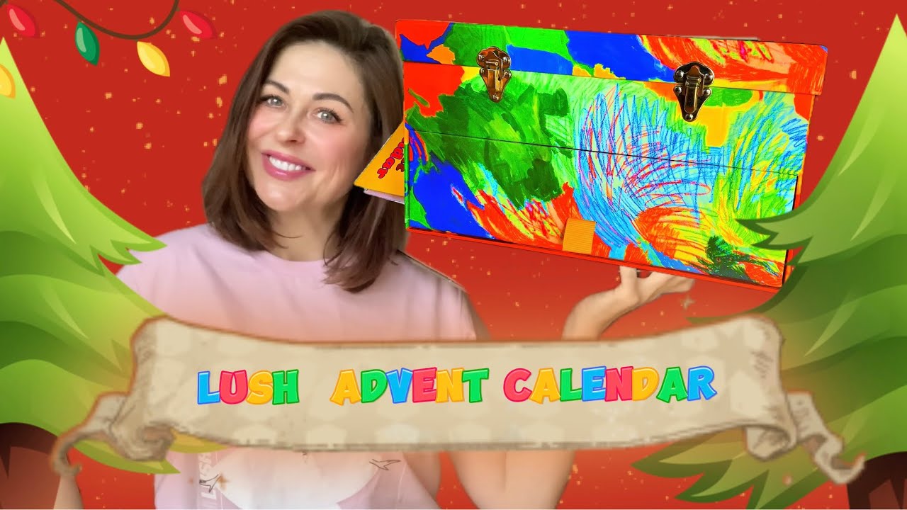 Unboxing Lush Christmas Advent Calendar 2024 🎄🎄🎄 Join Me For The Reveal 🎁