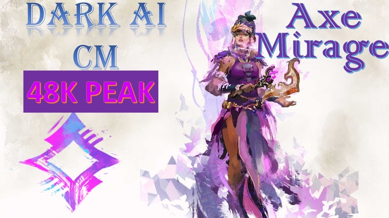 Guild Wars 2 - Axe Mirage | Sunqua Peak | Dark Ai CM