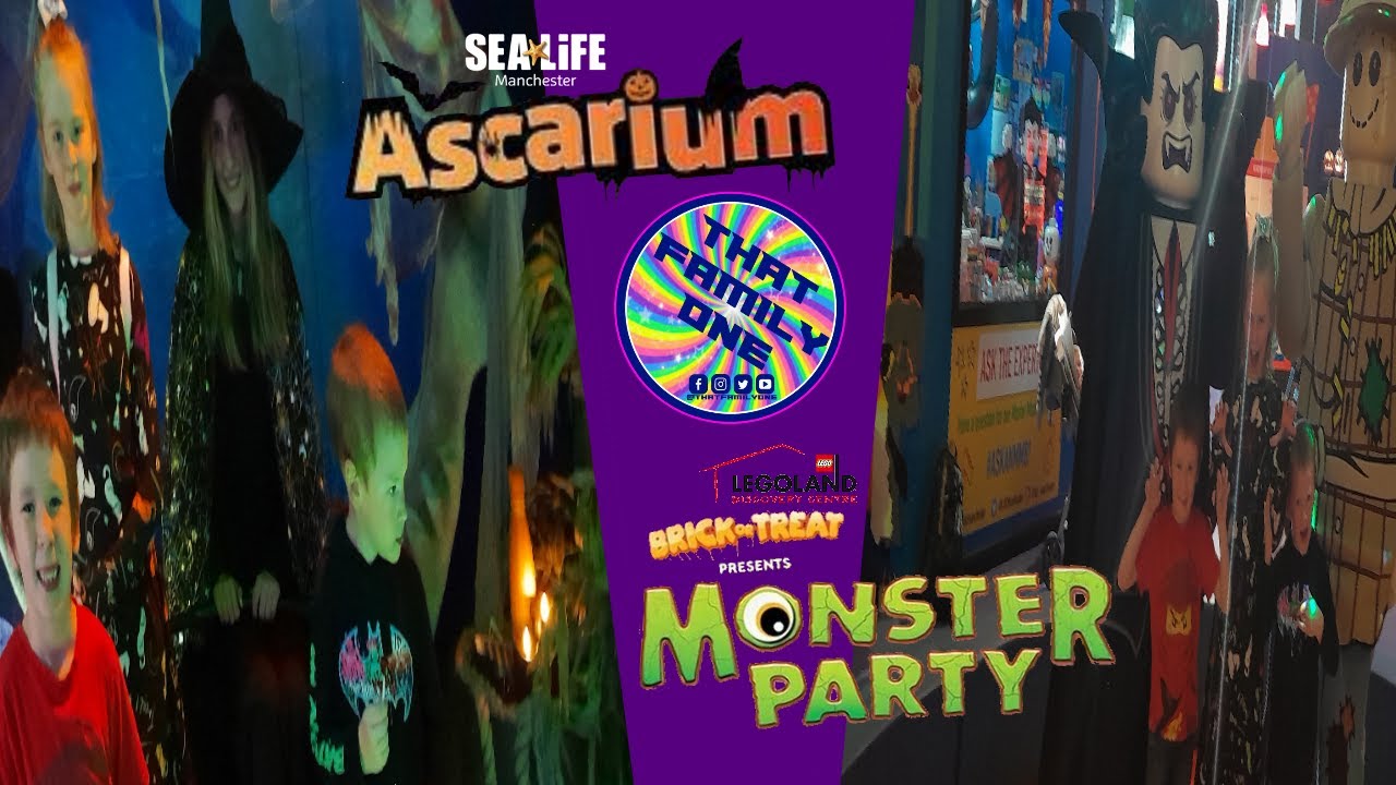 🦇Legoland Discovery Centre & Sealife Manchester Halloween 🎃