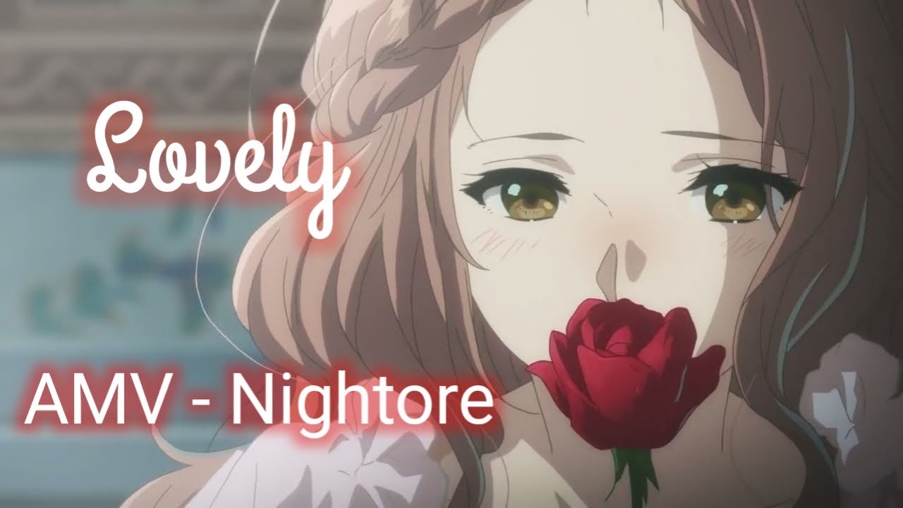 AMV - Nightcore | Lovely { french version }