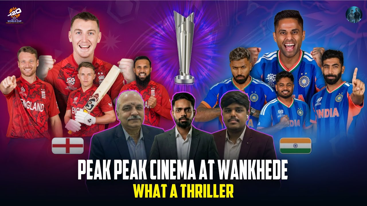 Peak Cinema at Wankhede| Jacob Bethell Brilliance| Axar and Bumrah Steal the game