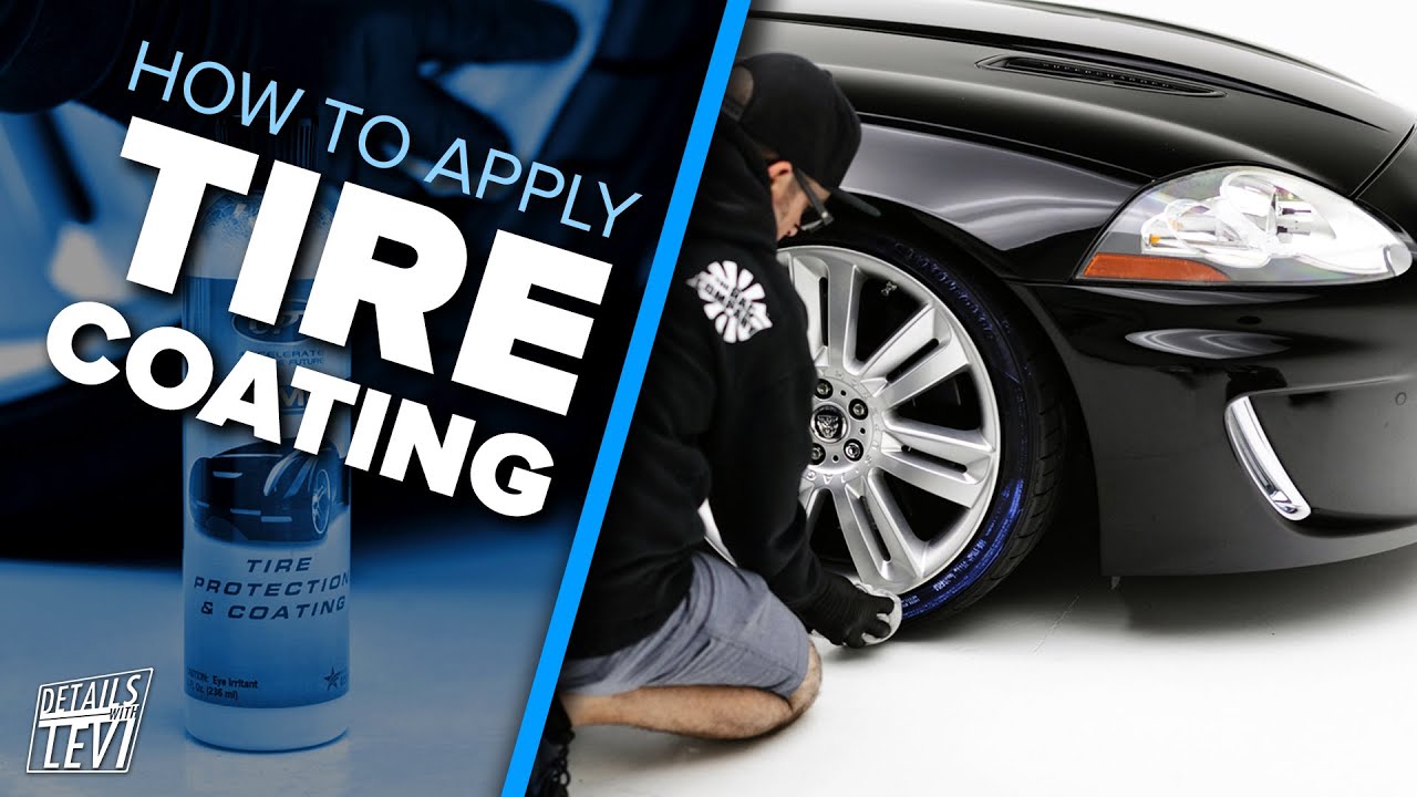 COATING FOR TIRES: How To Apply Optimum Tire Coating (TPC) for Maximum Longevity | DETAILS WITH LEVI