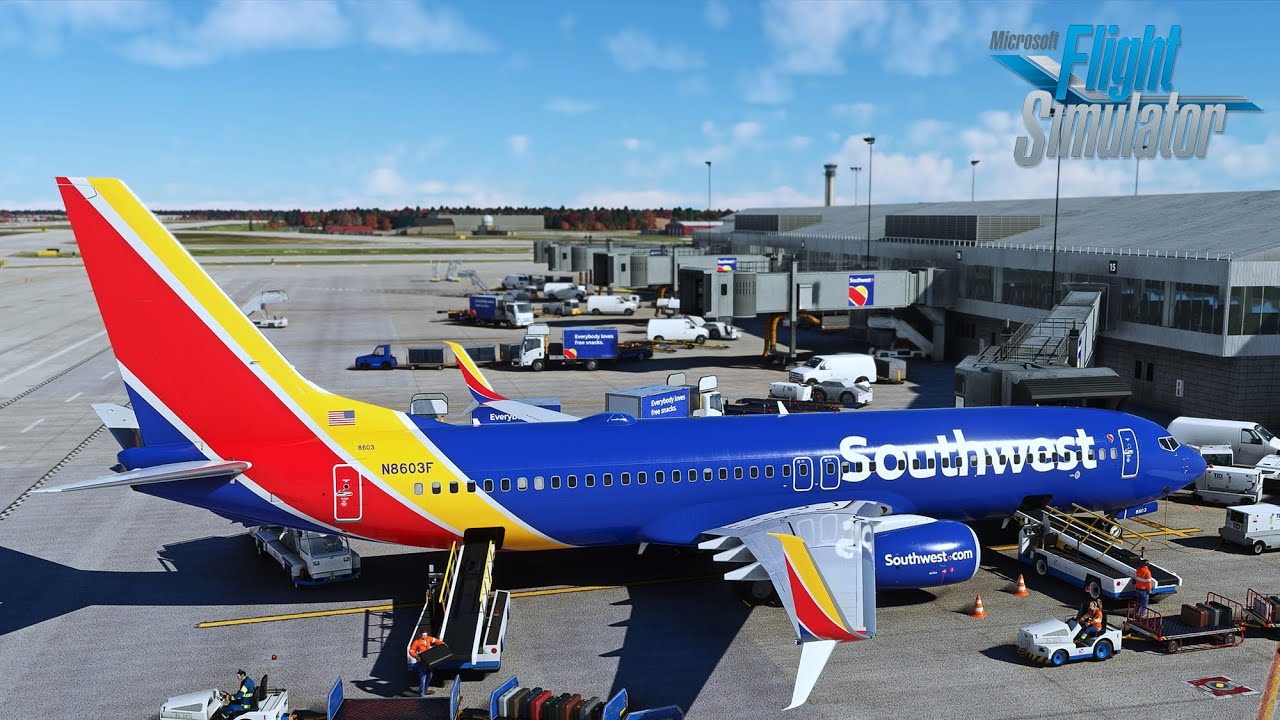 MSFS - Windy approach into Midway! | Full flight from Buffalo