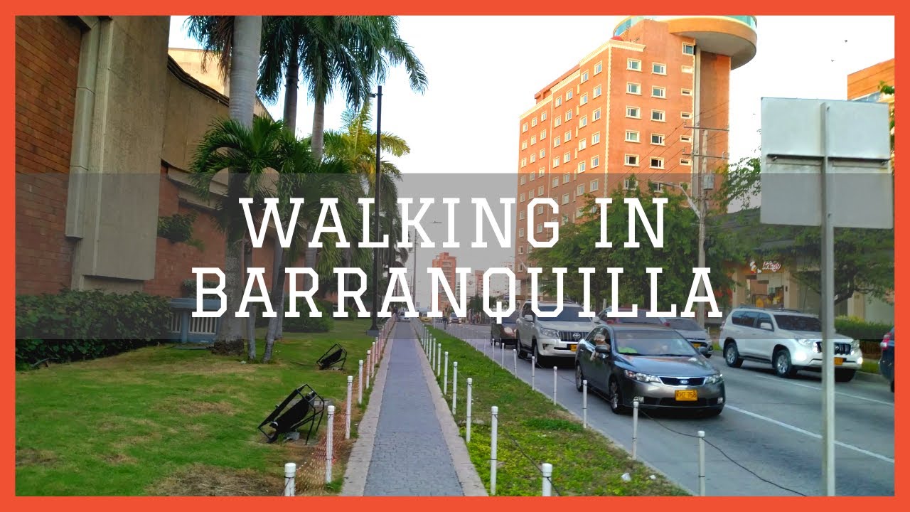(4k) Walking in Barranquilla: Sector Buenavista - Caminando por Barranquilla