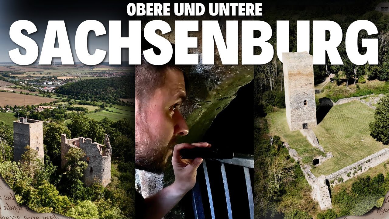 Auf geheimen Pfaden zur Oberen und Unteren Sachsenburg - Burgen Dokumentation - Burgen in Th&uuml;ringen