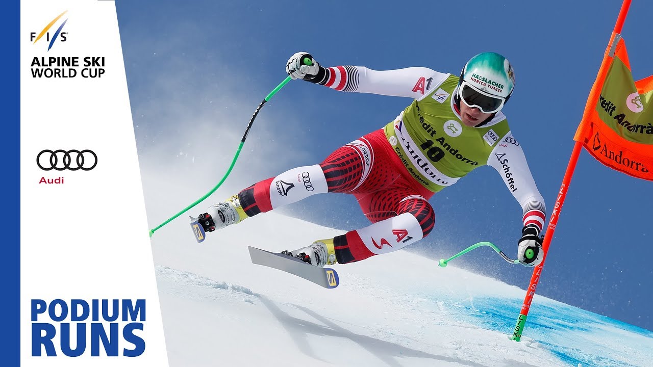 Otmar Striedinger | Men's Downhill | Soldeu | Finals | 3rd place | FIS Alpine