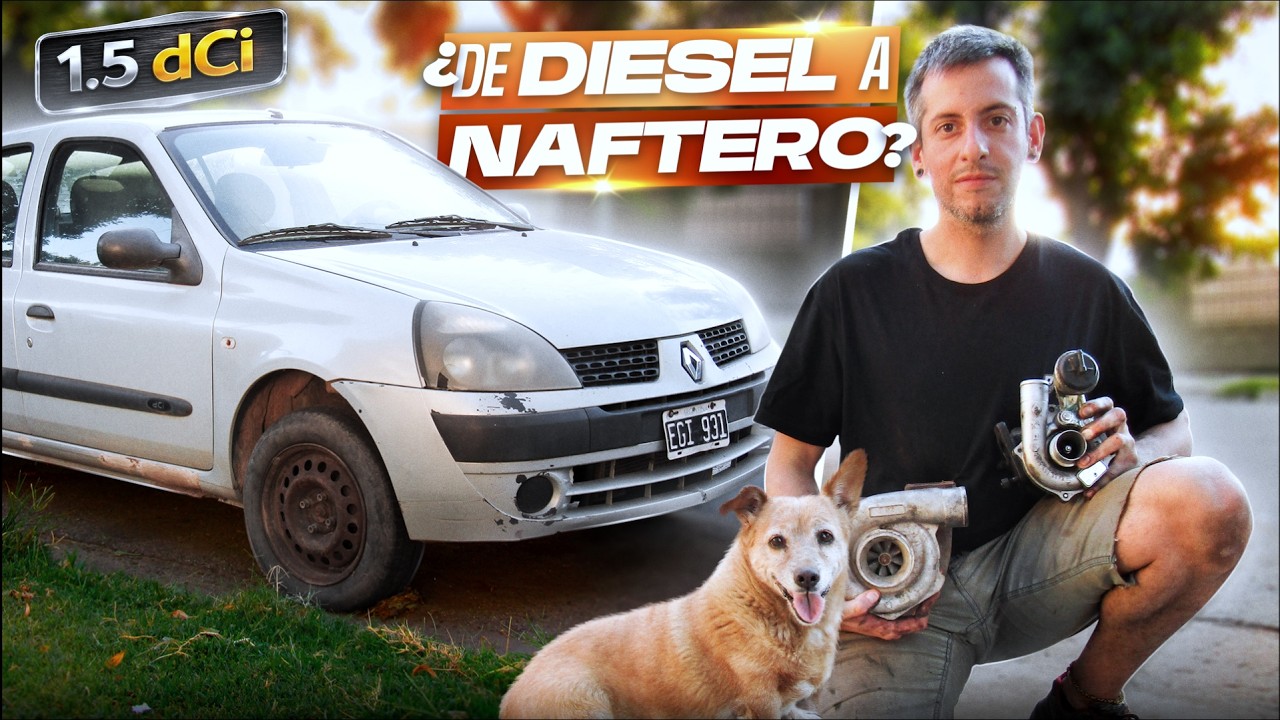 De DIÉSEL a NAFTERO TURBO 😳 ¿Se puede convertir un 1.5 dCi?