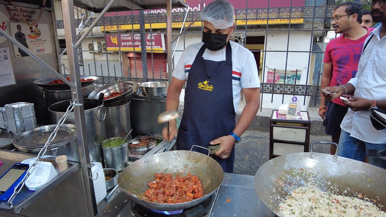 Bangalore’s famous GOBI MANCHURIAN | RAVI GOBI | Indian street food