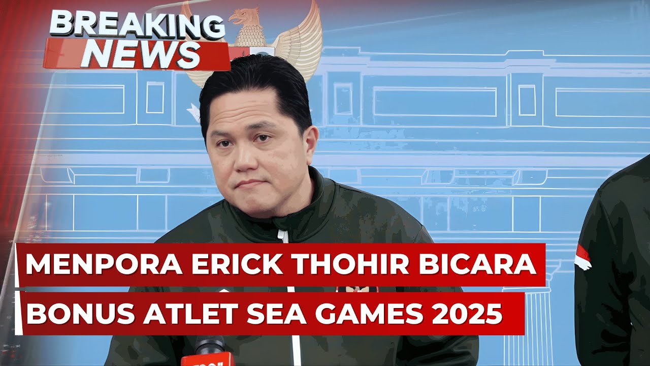 BREAKING NEWS - Konpers Menpora Erick Thohir usai Prabowo Beri Bonus Atlet SEA Games 2025