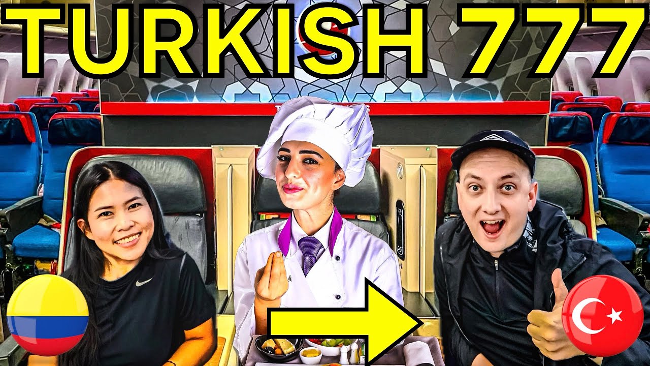 TURKISH AIRLINES B777-300ER BUSINESS CLASS FLIGHT | BOGOTÁ TO ISTANBUL