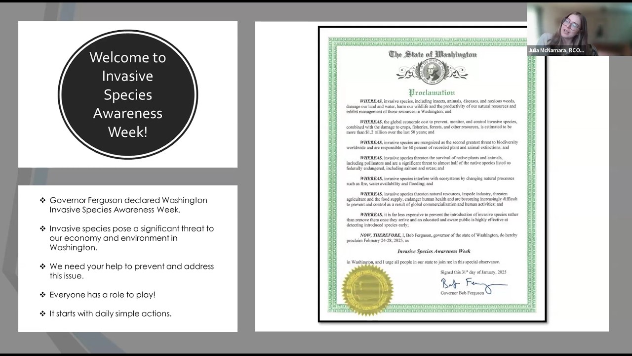 Protect our Waters: Clean, Drain, Dry to Prevent Aquatic Invasive Species and Noxious Weeds