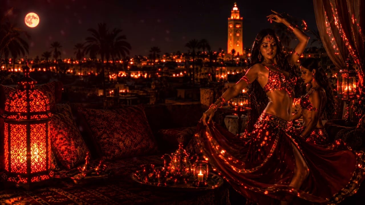 Midnight in Marrakech | Arabic Night Lounge | Relaxing Oriental Deep House Mix 2026