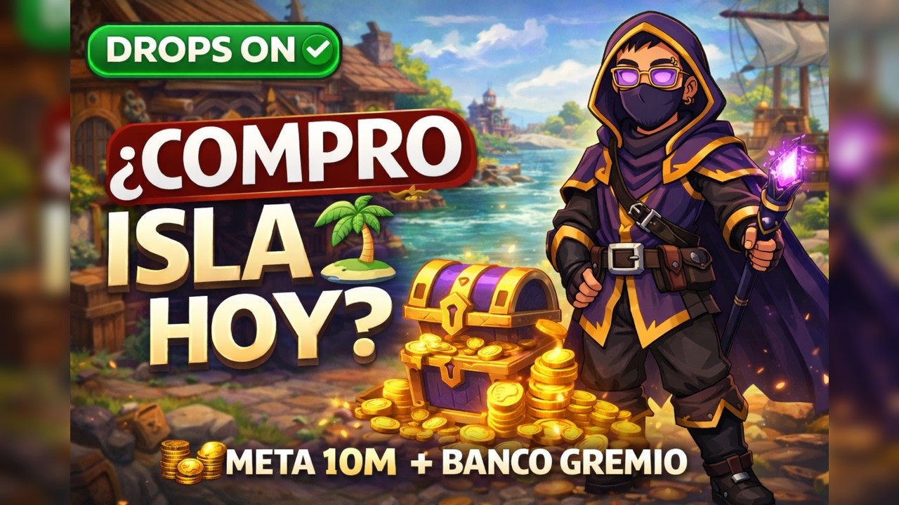 Albion Online en VIVO | META ISLA 🏝️ + BANCO DEL GREMIO 💰 | Drops ON