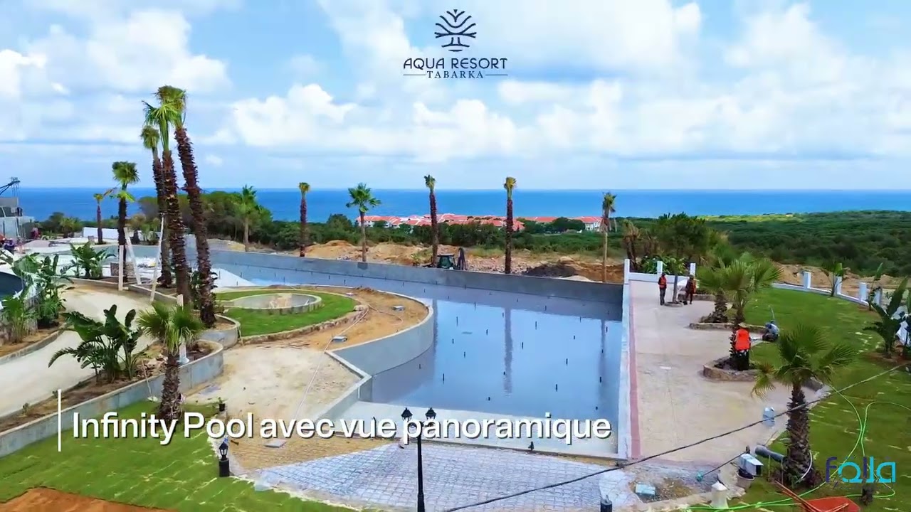 AQUA RESORT TABARKA Avancement du chantier - Août 2025