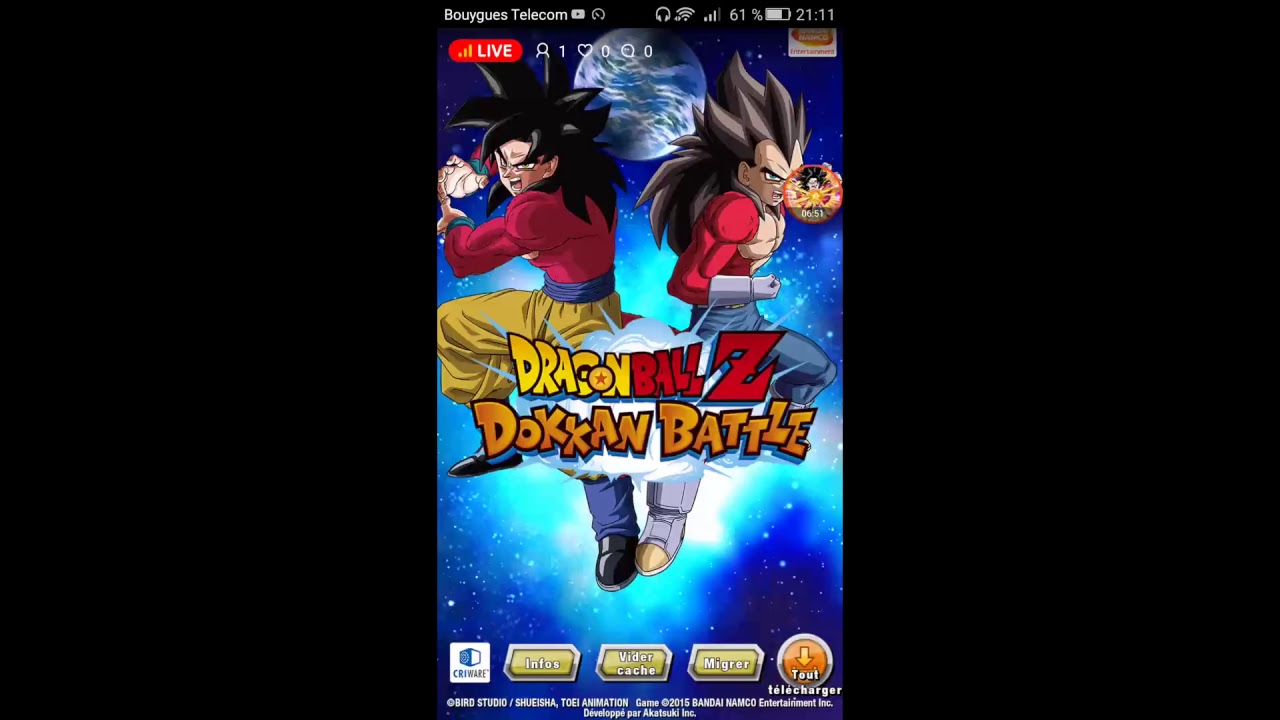 dokkan battle les 2 ans + invocation ssj4 !!!