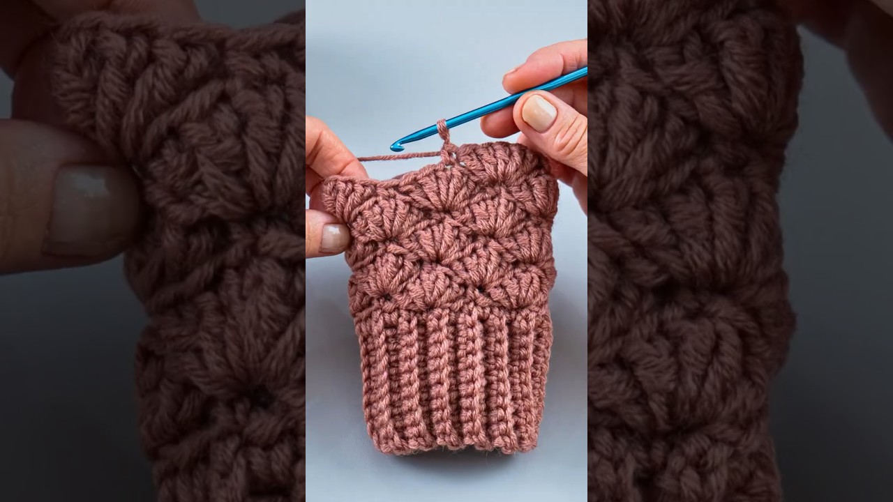 Easy Crochet Fingerless Gloves! Miarti🧶