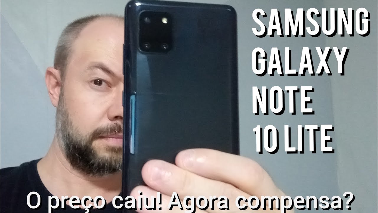 SAMSUNG GALAXY NOTE 10 LITE - UNBOXING E PRIMEIRAS IMPRESSÕES - BAIXOU DE PREÇO! AGORA COMPENSA?