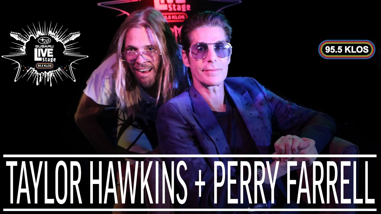 Taylor Hawkins & Perry Farrell Talk the Most Underrated Musician | KLOS Subaru Live Stage