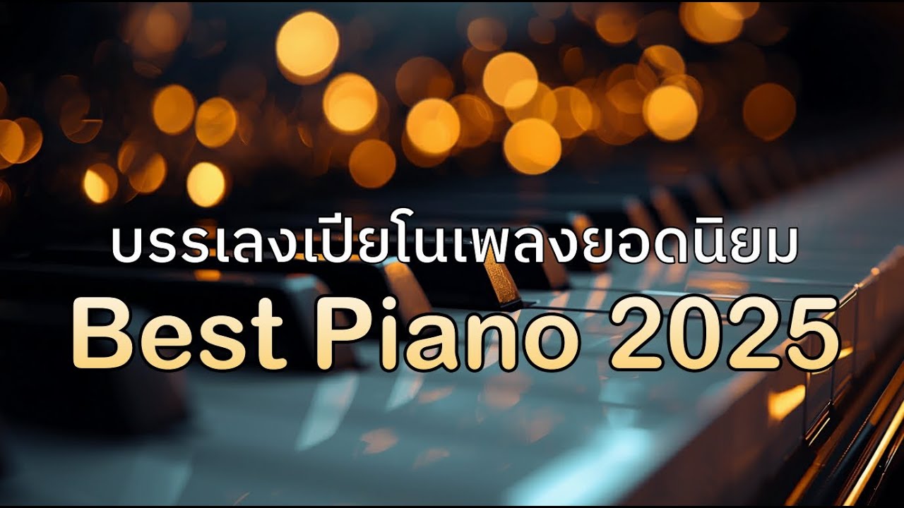 New !! บรรเลงเปียโนเพลงยอดนิยม ปี 2025  Tonx
